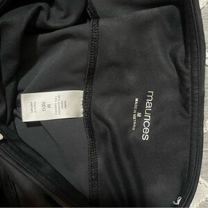 Maurices Black Leggings
